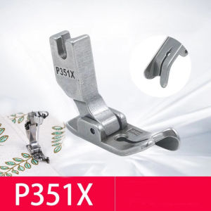 1Pcs P351x 3-10mm Right Edge Guide Presser Foot For Industrial Flat Car Sewing Machine Accessories Universal Right Side Guide Feet