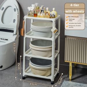 Bathroom Storage Organizer Rack Waterproof