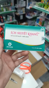 ích huyết khang điều kinh bổ huyết hộp 30 viên