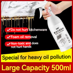 Premium Kitchen Range Hood Cleaner Spray - Non-Toxic Foam Formula 500ml