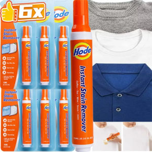 Dizoey 6Pcs Clothes Stain Remover Pen Portable No-wash Spot Removal Pen Emergency Removal Pens for Clothes Coffee Oil Magic Stain Remover