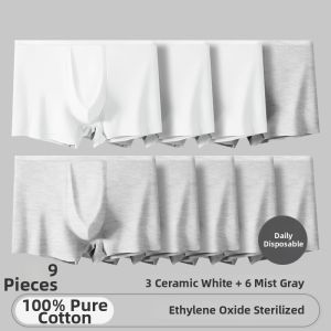 SEPTWOLVES | Disposable Cotton Mens Underwear Individual Sterile Pouch