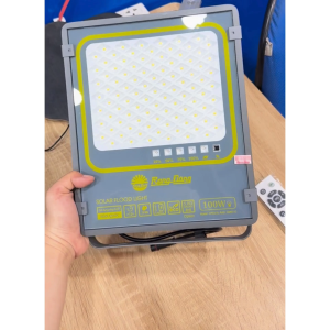 (Rạng Đông) Đèn Led chiếu pha Năng lượng mặt trời 100W CP03.SL.RAD Ánh sáng Trắng 6500K