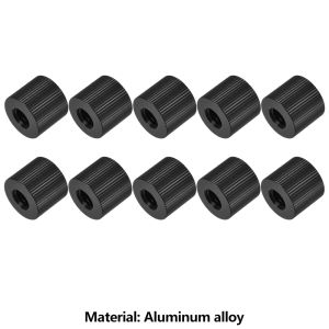 Aluminum Alloy 1/4" Female to Female Threaded Adapter Double Female Coupler Nut for Camera Tripod Light Stand Monitor Mount