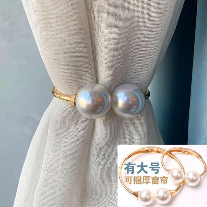 Ruy Băng Treo Rèm Cửa Ngọc Trai Hợp Kim Lò Xo Rèm Cửa Phòng Khách Phòng ...