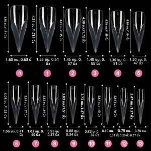 140 ชิ้น/กล่องเจล 3D Eagle Claw กดบนเล็บ Bendable Dual รูปแบบฝาครอบตกแต่งเล็บเล็บปลอมเคล็ดลับ DIY อุปกรณ์เล็บ