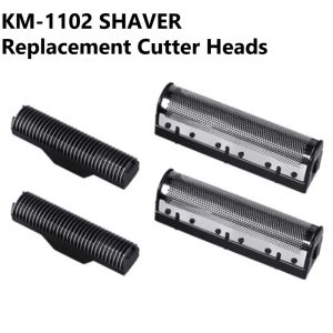 Kemei | 1Set Clipper Blade for Kemei Km-1102 Clipper Electric Shaver Parts Net Replacable and Durable Stainless Steel Material