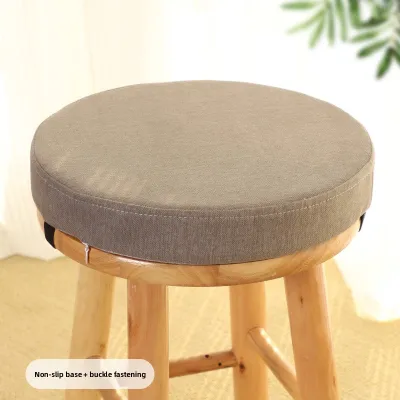 Detachable Thickened round Office Chair Cushion Assorted Colors Modern Simple Style Non-Slip Seat Pad for Long Time Sitting