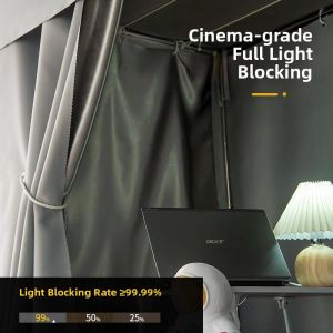 Solid Color Minimalist Thickened Light Blocking Curtains