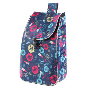 Oxford Cloth Shopping Cart Bag Portable Vegetable Buying Car Luggage Cart Dismantle Bag Household Storage Utility Bag