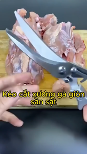 (COD) Kéo Làm Bếp Kéo Cắt XươnG Gà Đức GERMANY Kéo Cắt Thực Phẩm