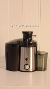 [ONLINE EXCLUSIVE] Dowell 1.5L Electric Juice Extractor | 2-Speed Motor | Stainless Steel Micro-Mesh Filter | Safety Lock | 350W | JE-821
