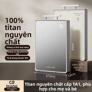 Suncha | Thớt Titanium Hai Mặt Cấp Thực Phẩm Kháng Khuẩn Chống Mốc