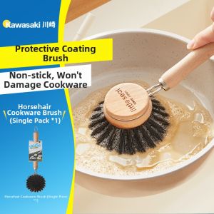 Little seal | Natural Grease Absorbing Non-scratch Pot Brush