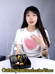 56 ชิ้น อุปกรณ์เสริมไม่ได้รับการผ่าตัด 3 ความเร็ว ปรับได้ สว่านจิ๋วไฟฟ้า ขัด, ตัด เครื่องเจียร์ mini ไร้สาย งานฝีมือ DIY เครื่องขัดโลหะ