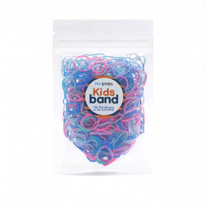 Colorful Baby Bands Small Size Non-Damaging Hair Elastic Bands Disposable Rubber Rings for Children Candy Color Kids Accessories
