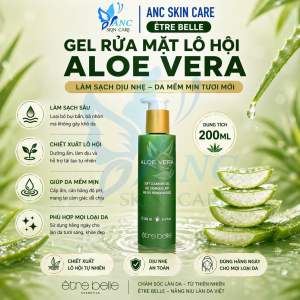 Gel Rửa Mặt Aloe Vera Être Belle 200ml – Làm Sạch Dưỡng Ẩm Cho Làn Da