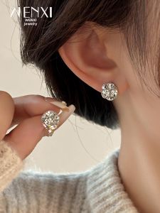 WENXI | Bông Tai Tròn Độc Đáo và Tinh Tế Diamante