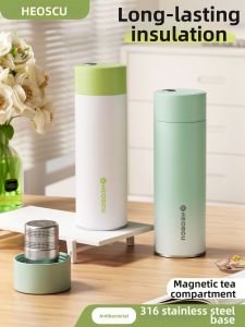 NIRMEI | Insulated Tea Separation Cup Large Capacity Portable Business