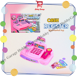 Mainan Anak Cash Register Supermarket Edukasi Belanja Mesin Kasir Lampu Suara