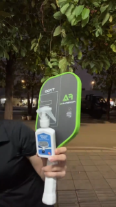 (Chính Hãng Hando)- Chai Xịt Dung Dịch Vệ Sinh Làm Sạch Bảo Dưỡng Mặt Vợt Pickleball 120ml An Toàn