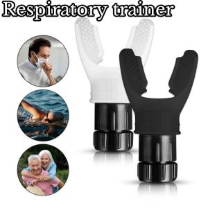 Adjustable Outdoor Expiratory Exercise Tool Breathing Trainer Lung Respirator Fitness Equipment Respiratory Silicone High Altitude Training Tool