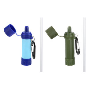 【New Arrival】 Durable Outdoor Water Filter Straw for Hiking and Camping Survival Equipment Portable Water Purifier