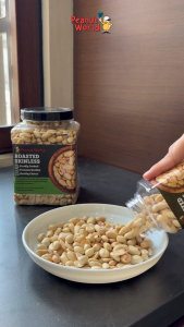 Unsalted Roasted Skinless Peanuts by Peanut World