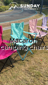 Outdoor Indoor Foldable Chair Portable Camping Chair Beach Folding Chair for Leisure Home Use Cafe