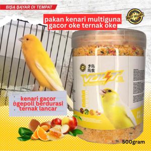 Pakan burung cede spesial kenari & finch langsung cepat gacor cocok untuk breeding 450g