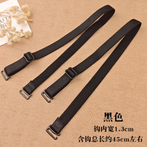 Removable Cross Strap Bralette Bandeau Top Black Extended Length Anti-Slip Underwear Shoulder Strap Ladies Innerwear