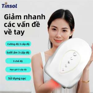 360 ° Máy Massage Cầm Tay Xoay Tròn Với Liệu Pháp Nhiệt Sạc USB Pin 2000mAh Thiết Bị Thư Giãn Lòng Bàn Tay Và Ngón Tay Di Động
