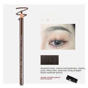 HenSil Eyebrow Pencil Liner Natural 3D Sketching Chinese Makeup Artist Professional Eyebrow Shaping Tool Free Sharpener Included