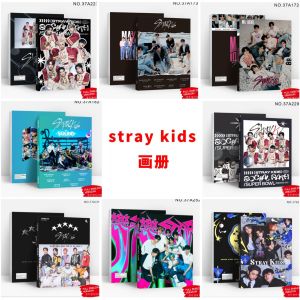 Stray Kids Album Korean Kpop Fashion Ins Trend Fb Pop Album Album Photo Album Fans Support The Periphery A Gift for A Friend Stray Kids画册韩国kpop时尚ins潮流Fb流行专辑画册写真集 粉丝应援周边 送朋友的礼物