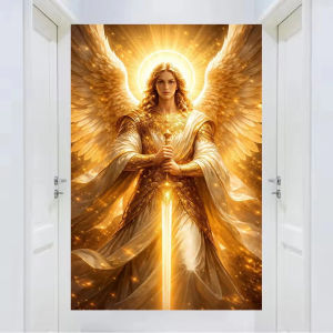 Jigsaw Puzzle 500 1000 1200 2000pcs Beautiful Golden Angel Girl With Shining Wings And Halo For Adults Stress Relief Activity