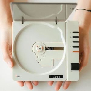Audiophile Portable CD Player Stylish High Quality Wireless Bluetooth HIFI Album Player Rechargeable