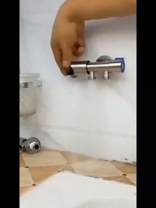 Mexin ก๊อกน้ำอเนกประสงค์ ก็อกสแตนเลส ก็อกคู่เครื่องซักผ้า ก๊อกน้ำออกได้ 2 ทาง Faucet