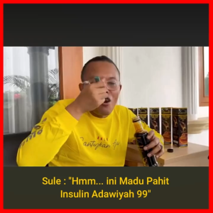 Madu Hitam Pahit Adawiyah 99 Original – Herbal Alami untuk Diabetes Asam Urat Kolesterol & Tekanan Darah