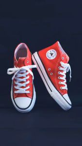 Women's New Korean Style All-Match High Top Canvas Shoes