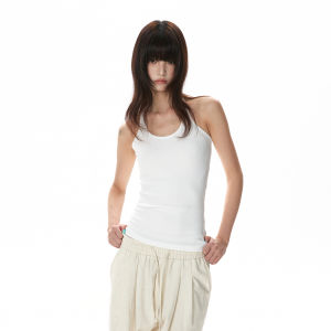 Slim Fit U-Neck Vest Outerwear and Inner Wear
