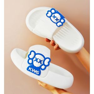 Dép bánh mì nữ quai ngang sticker PHI HÀNH GIA dép nữ đi chơi dễ thương giá rẻ KD38
