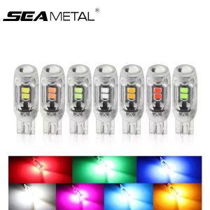 SEAMETAL Car LED Highlight T10 Width lights Led Bulb Turn Signal Light Lens Led Flash Strobe Bulb Auto Led Light 5SMD Strobe