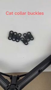 50pcs Buckle Sodok Lubang 5mm Paracord Aksesoris Gelang Buckle Gelang