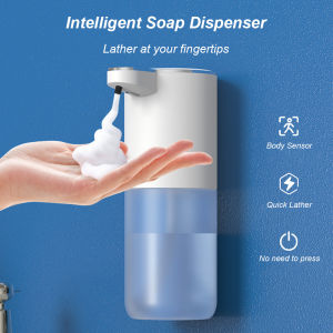 400ML Electric Hand Sanitizer Dispenser Large Capacity Smart Sensor Soap Dispenser Touchless Sensor for Bathroom Kitchen