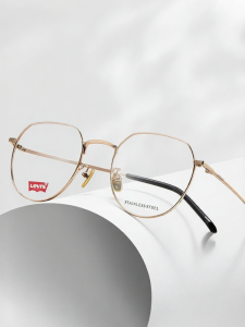 Levis | Irregular Round Frame Glasses Frames for Women