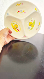 Tweety bird ceramic plate