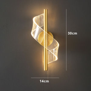 JOYON Nordic LED Wall Lamp Indoor Lighting For Bedroom Bedside Parlor Background Wall Light Modern Indoor Decoration Sconces