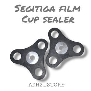 Segitiga Hitam Penjepit Plastik Roll Mesin Cup Sealer (Bahan Tebal Anti Patah)