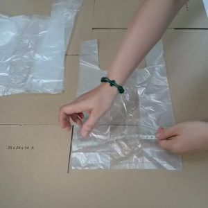 [500g] Bịch nilon LOẠI 1 MÀU TRẮNG (KHÔNG HÔI) bọc nilon quai xách dẻo dai TÚI CÓ QUAY ĐỰNG TÚI ĐA DA NĂNG