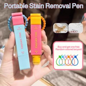Portable Stain Removal Pen Dopaamine  Clothes Cleaning Oil Stain Removal Pendant Bag Accessories强效去污衣物除油污神器
